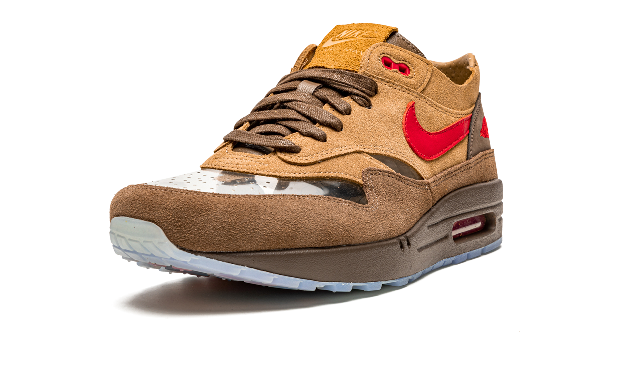 nike air max 1 clot kiss of death cha special box+DD1870-200+left diagnol single view