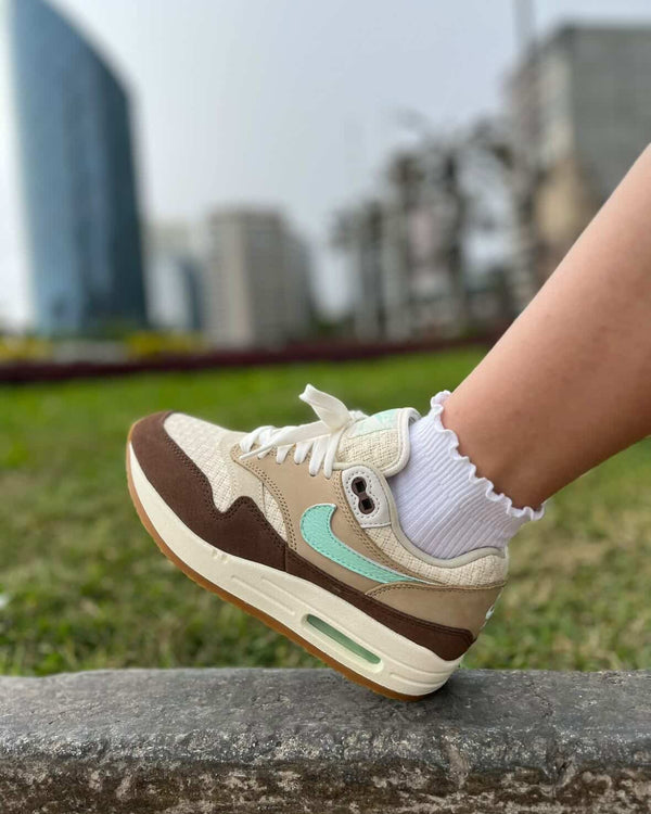 Nike Air Max 1 Crepe Brown (2022), Lifestyle View 1, SKU FD5088-200