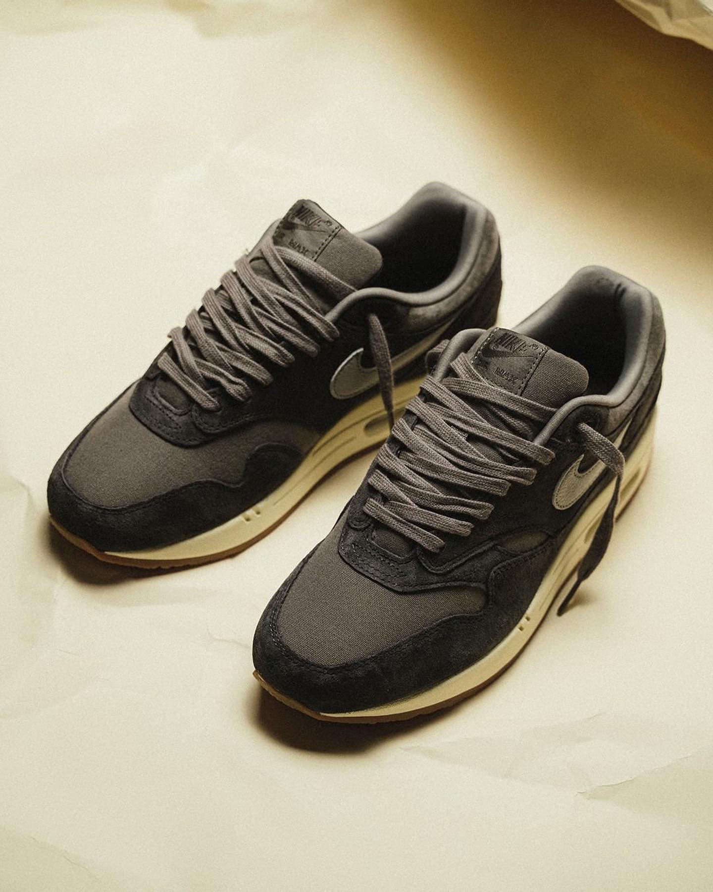 Nike Air Max 1 Crepe Soft Grey, Lifestyle View 3, SKU FD5088-001