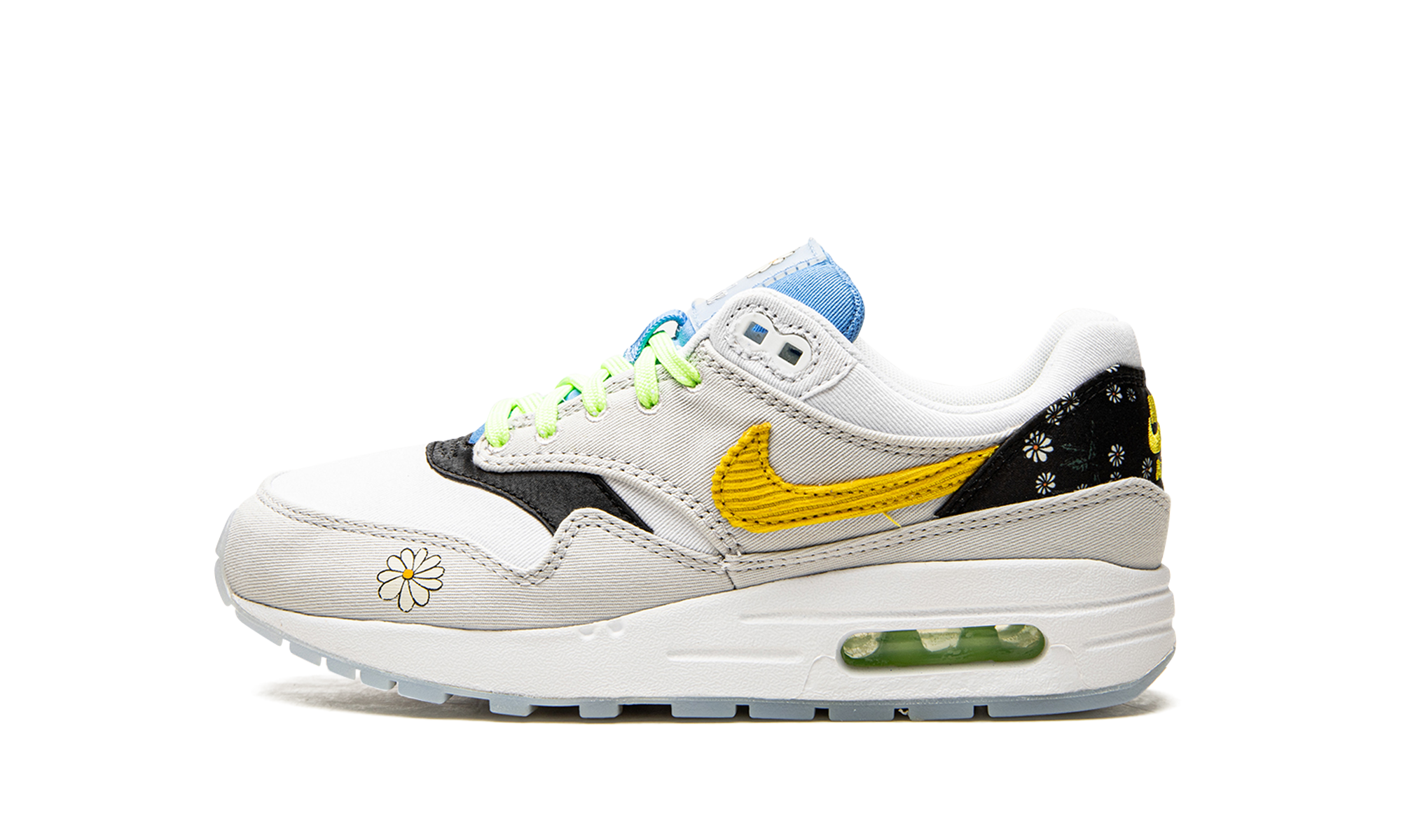 nike air max 1 daisy gs+CW5861-100+diagnol right view 1