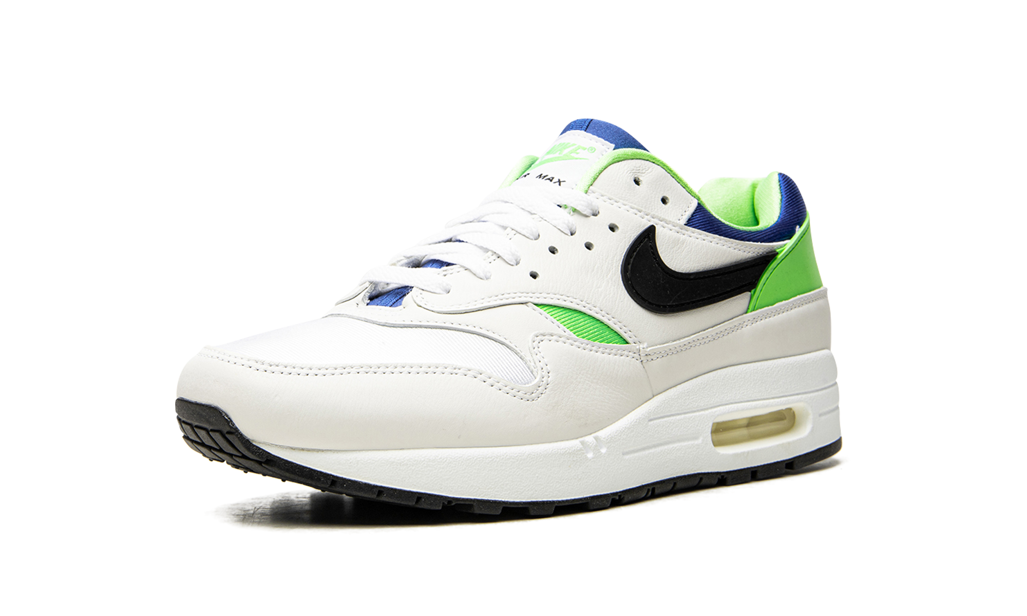 nike air max 1 dna ch 1 green royal+AR3863-100+left diagnol single view