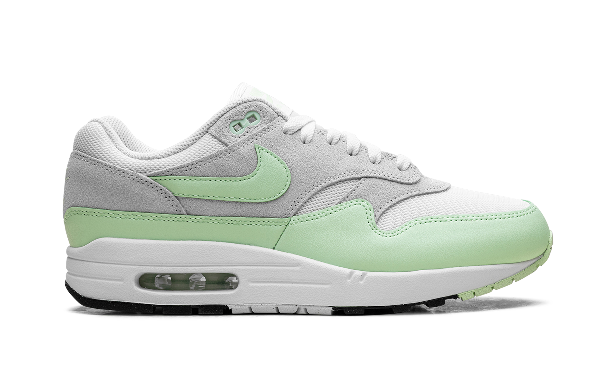 nike air max 1 essential summit white photon dust vapor green+FZ5808-107+right view