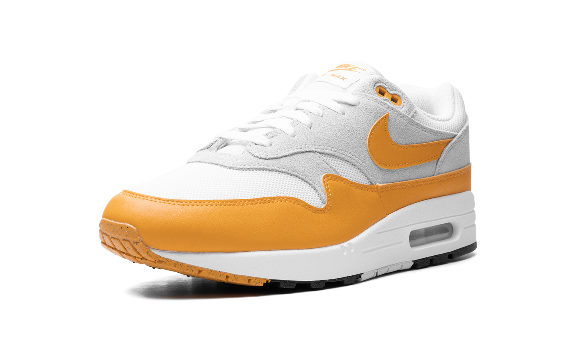 nike air max 1 essential university gold+FZ5808-100+left diagnol single view