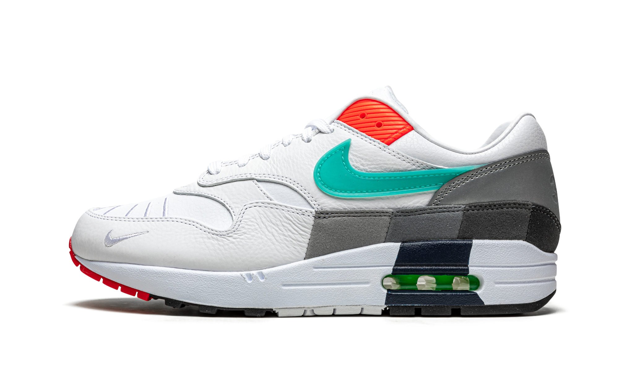 nike air max 1 evolution of icons+CW6541-100+diagnol left view
