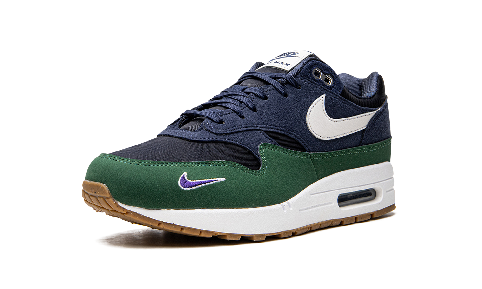 nike air max 1 gorge green women s+DV3887-400+left diagnol single view