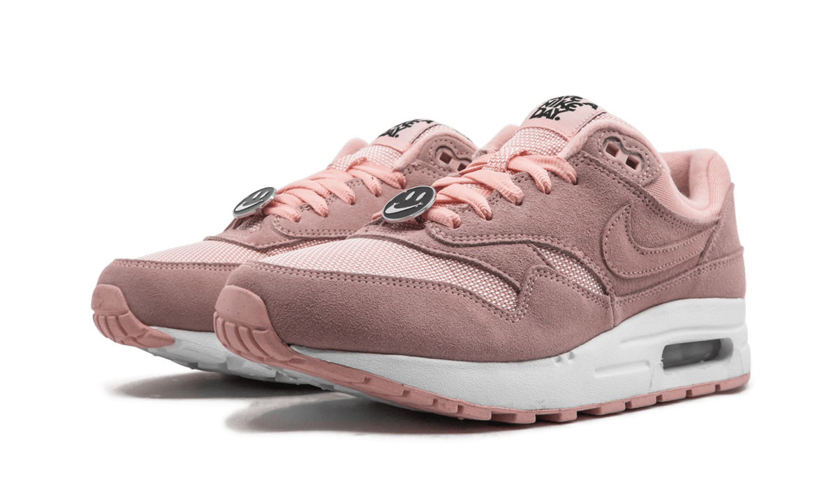 nike air max 1 have a nike day bleached coral gs+AT8131-600+diagnol left view