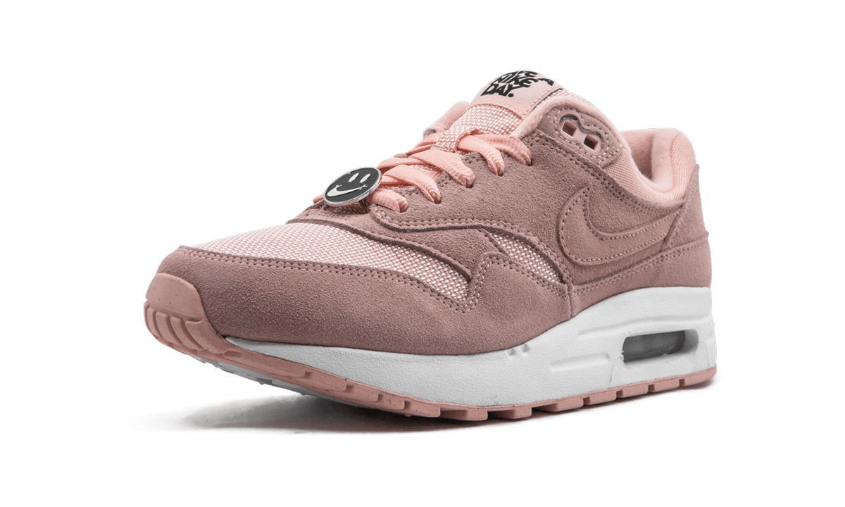 nike air max 1 have a nike day bleached coral gs+AT8131-600+left diagnol single view