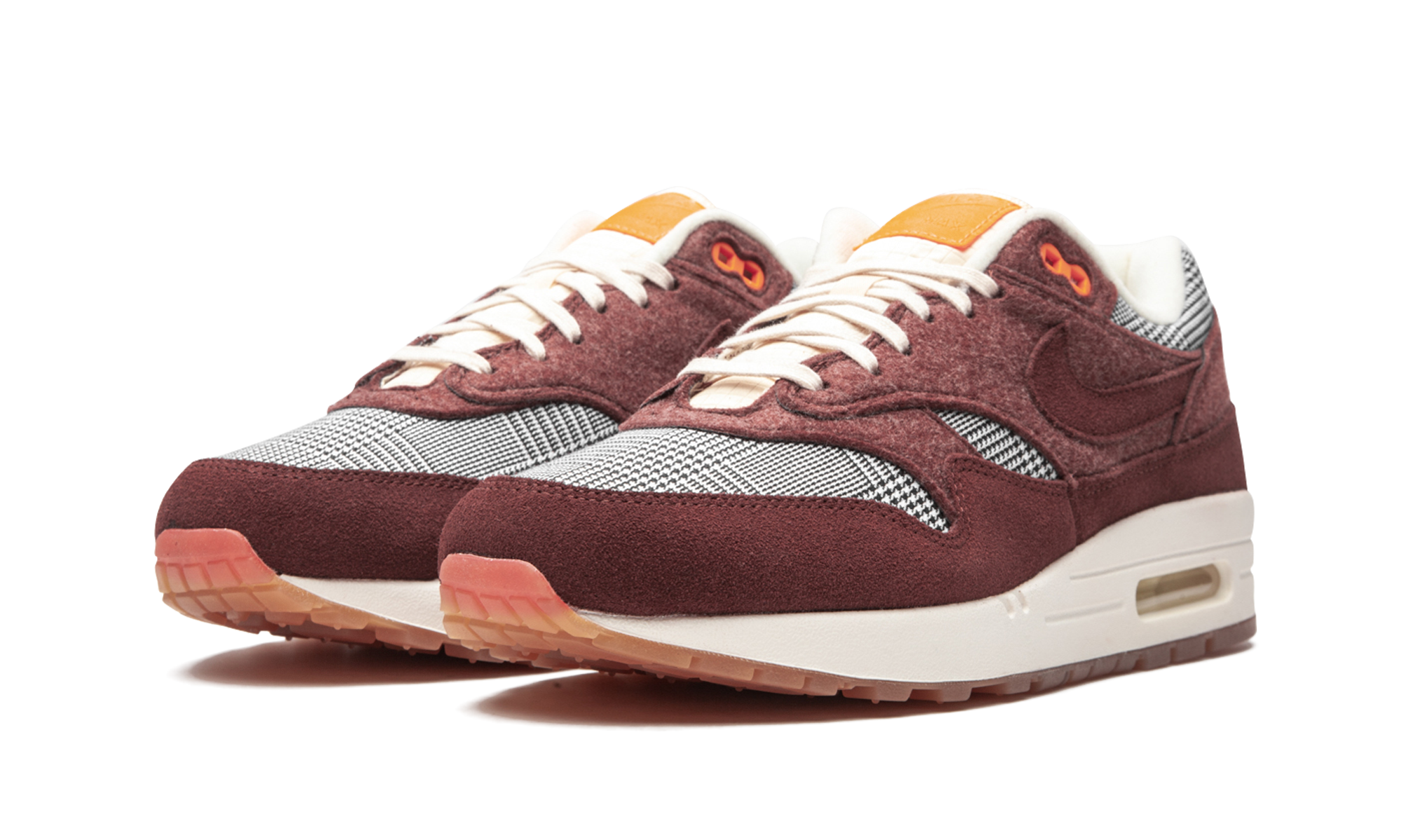 nike air max 1 houndstooth bronze eclipse+CT1207-200+diagnol left view