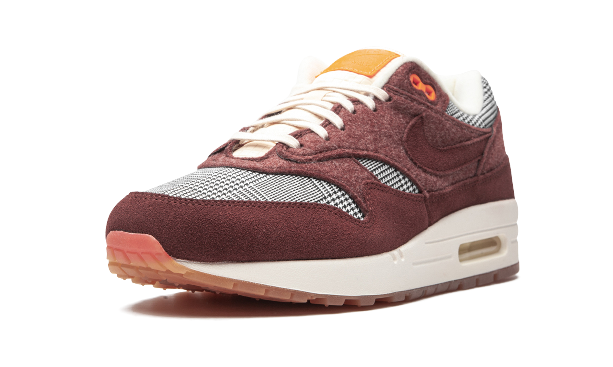 nike air max 1 houndstooth bronze eclipse+CT1207-200+left diagnol single view