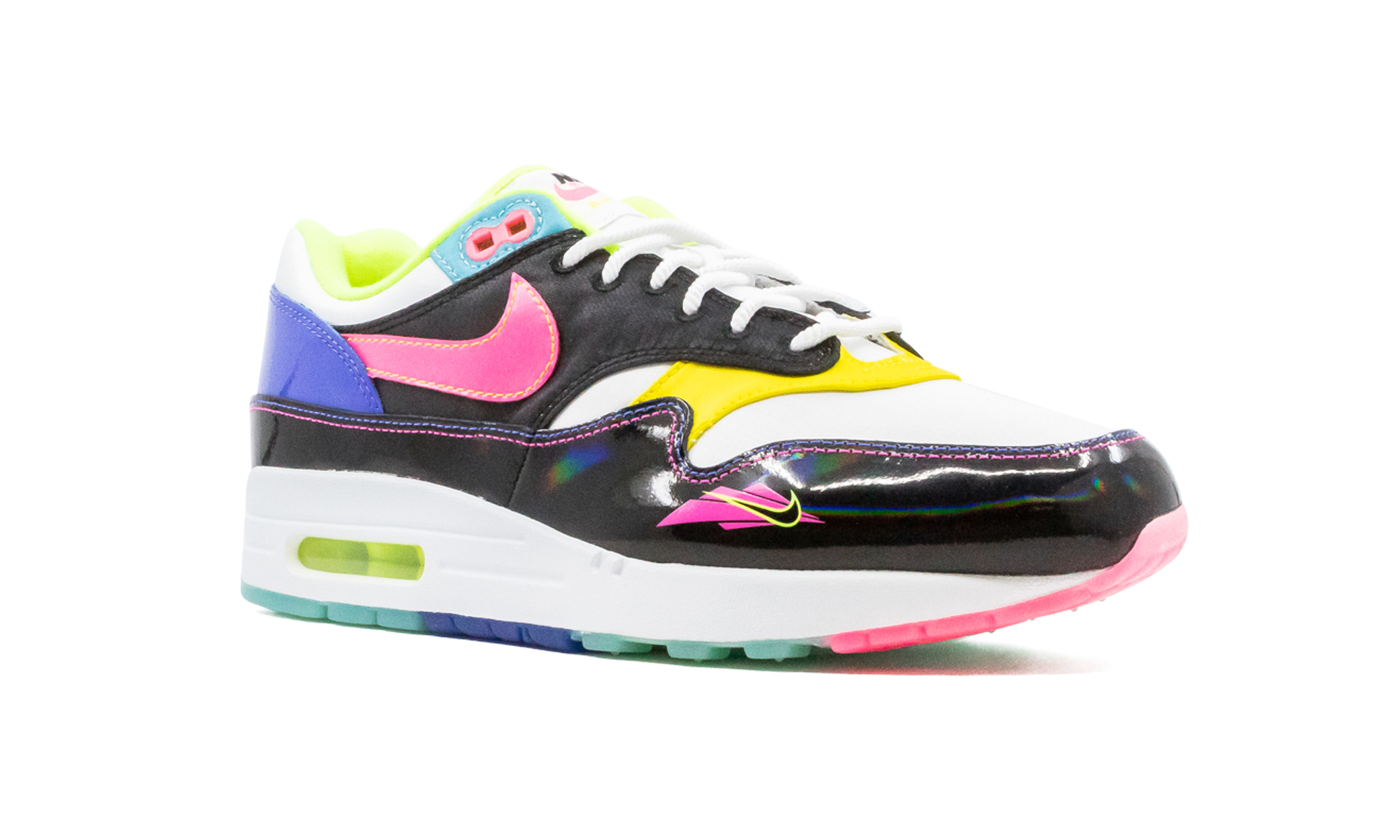 nike air max 1 hyper pink+CZ7920-001+diagnol right view