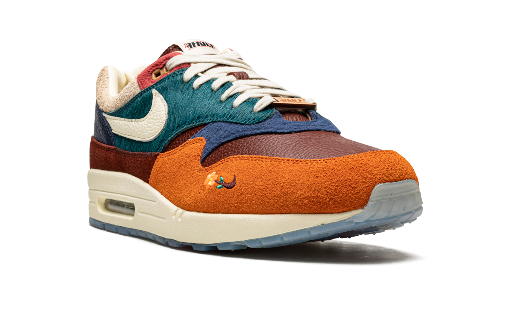 nike air max 1 kasina won ang orange+DQ8475-800+diagnol right view