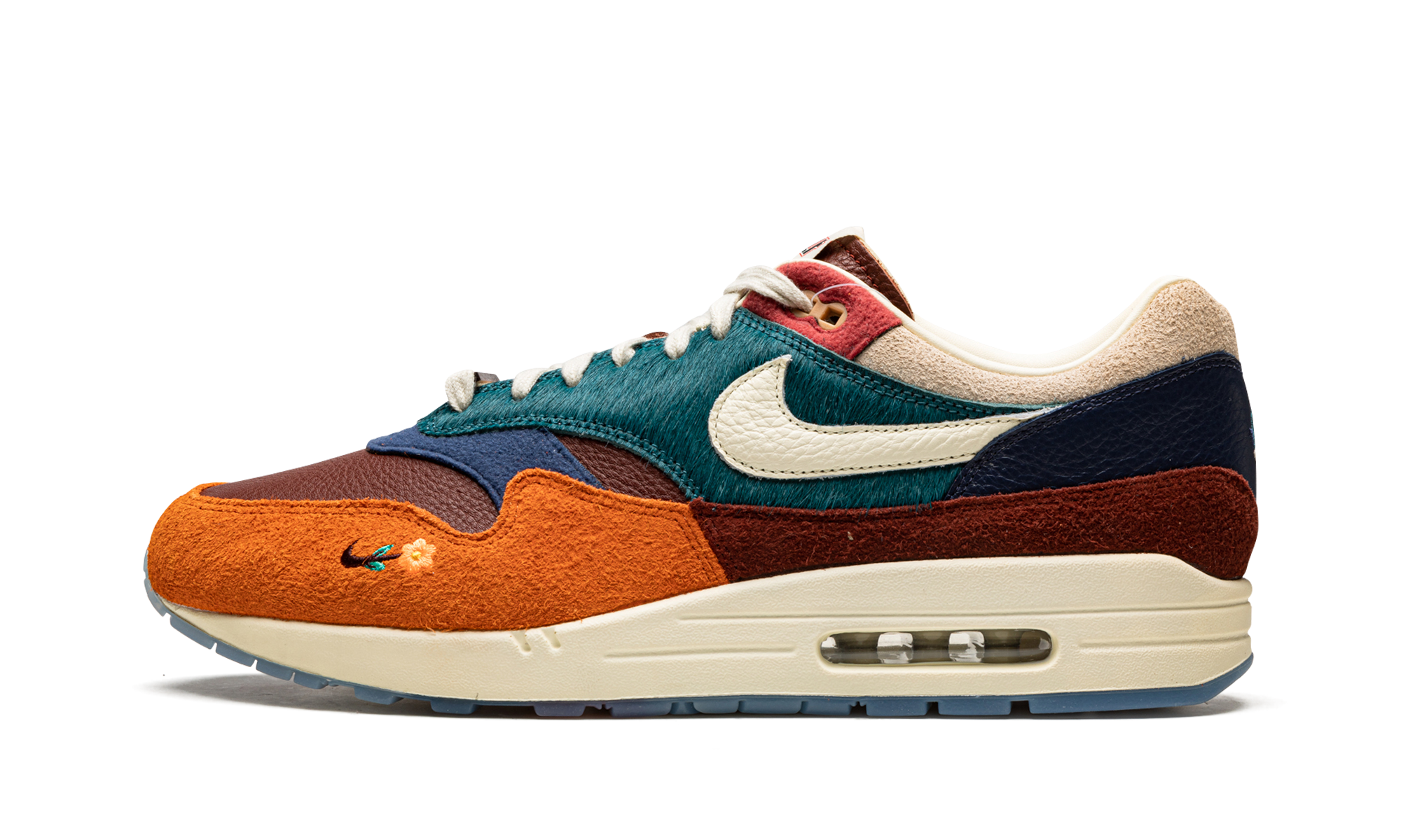 nike air max 1 kasina won ang orange+DQ8475-800+diagnol right view 1