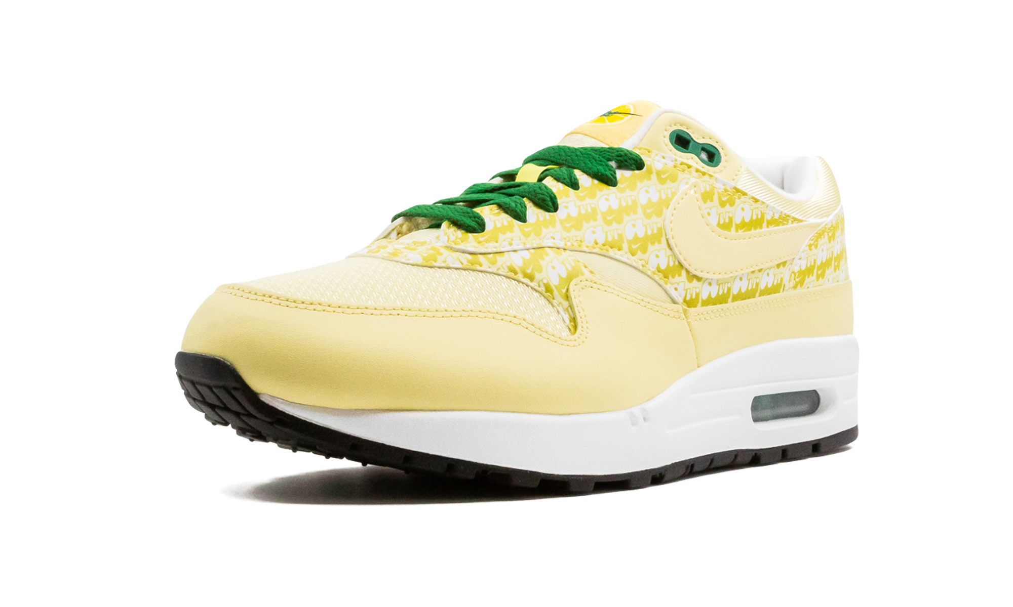 nike air max 1 lemonade 2020+CJ0609-700+left diagnol single view
