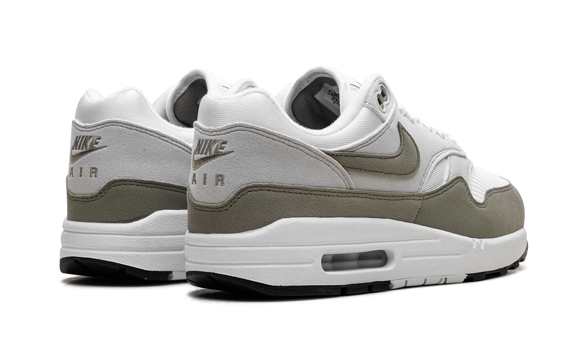 nike air max 1 light army women s+DZ2628-112+diagnol right behind view