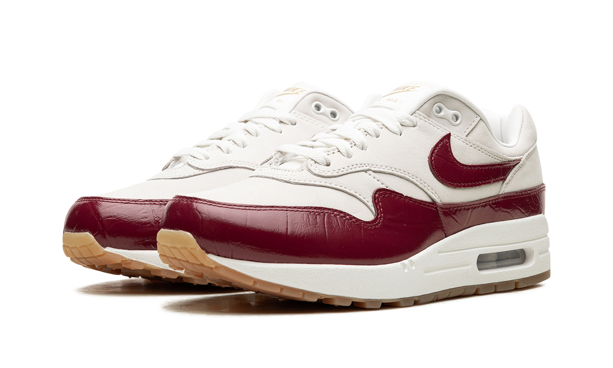 nike air max 1 lx team red women s+FJ3169-100+diagnol left view