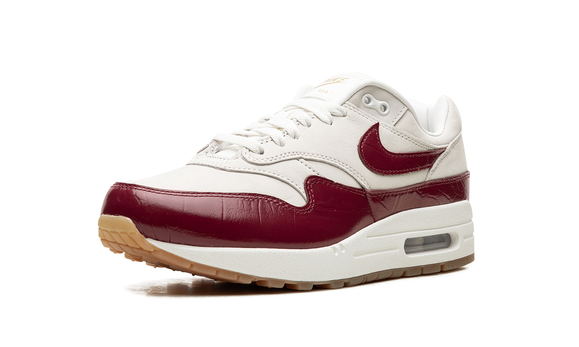 nike air max 1 lx team red women s+FJ3169-100+left diagnol single view