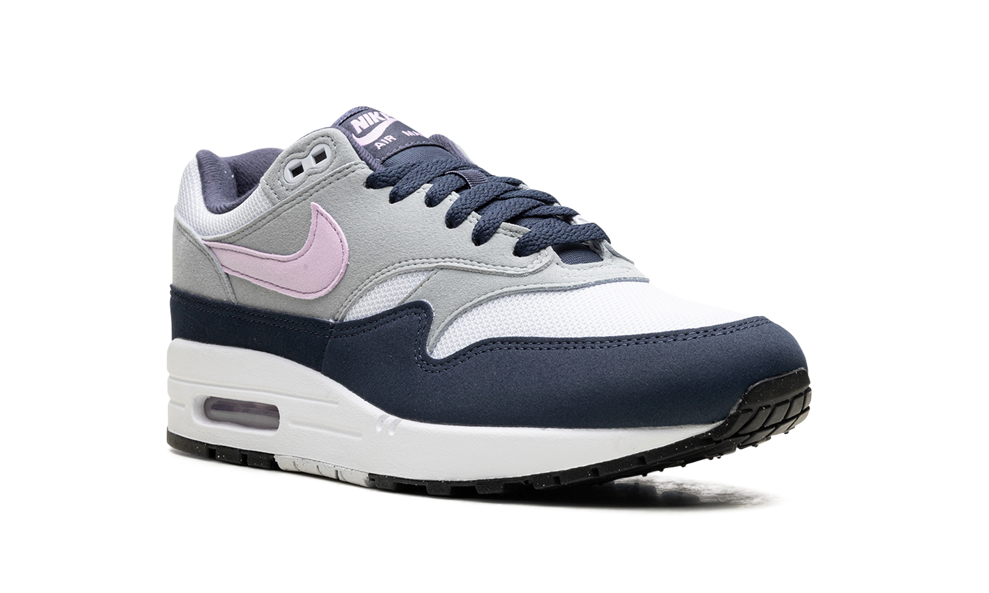 nike air max 1 obsidian lilac bloom+FD9082-001+diagnol right view
