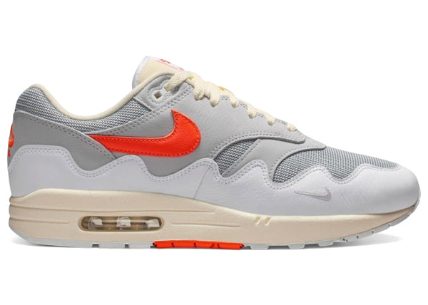Nike Air Max 1 Patta Waves White Hyper Crimson (With Bracelet)
