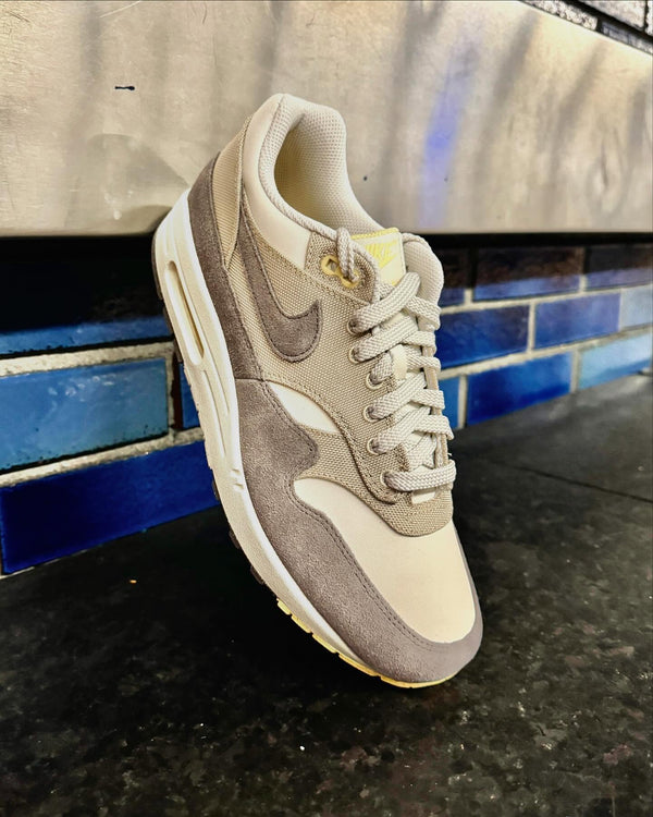 Nike Air Max 1 Premium Cave Stone, Lifestyle View 1, SKU IB6390-001