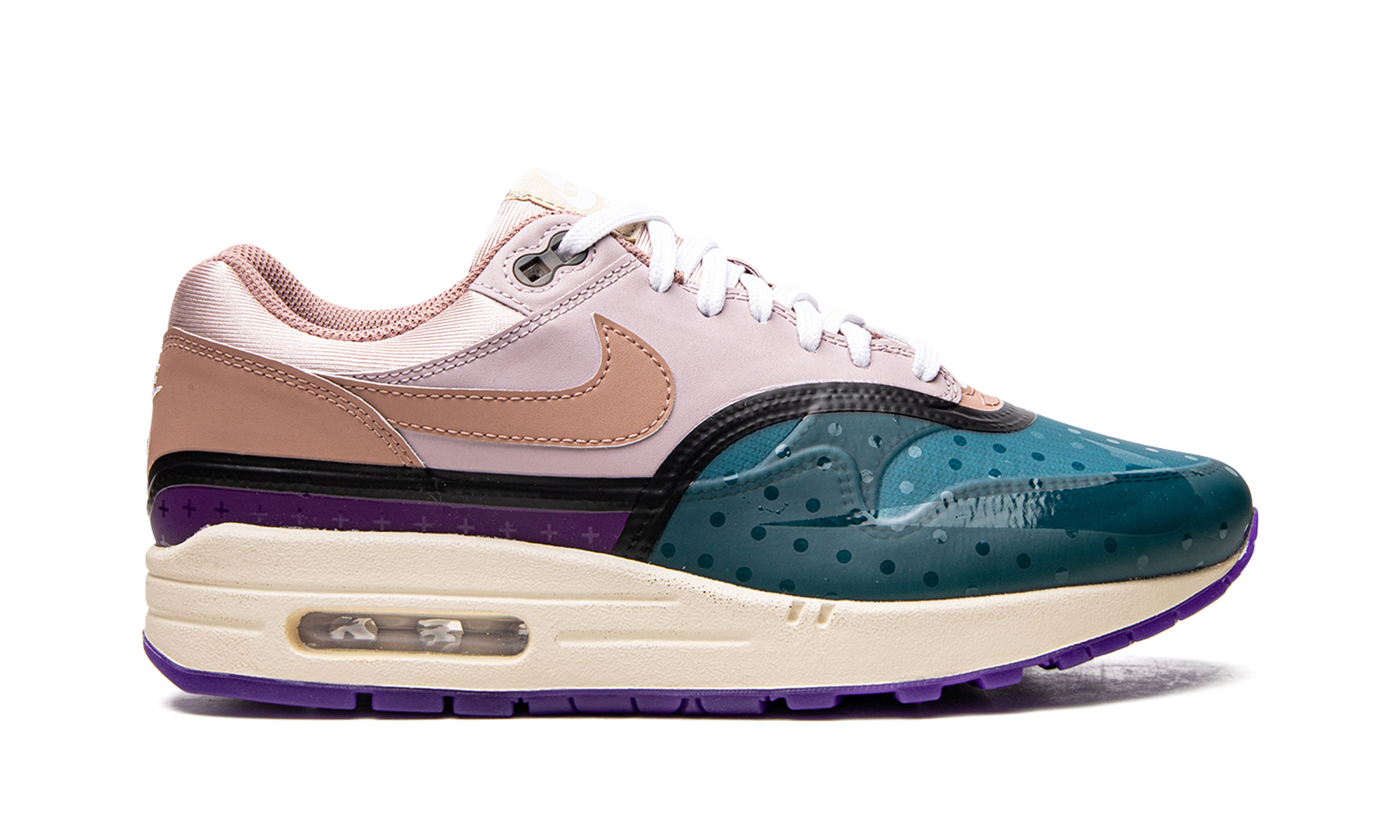nike air max 1 premium plum fog fossil rose women s+DV2301-501+right view