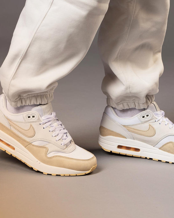Nike Air Max 1 Premium Sanddrift (Women's), Lifestyle View 1, SKU FB5060-100