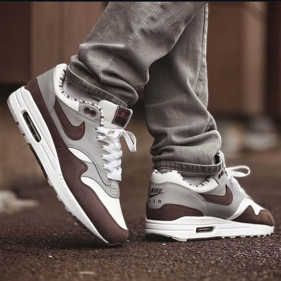 Nike Air Max 1 Premium Shima Shima (2023), Lifestyle View 3, SKU FB8916-100
