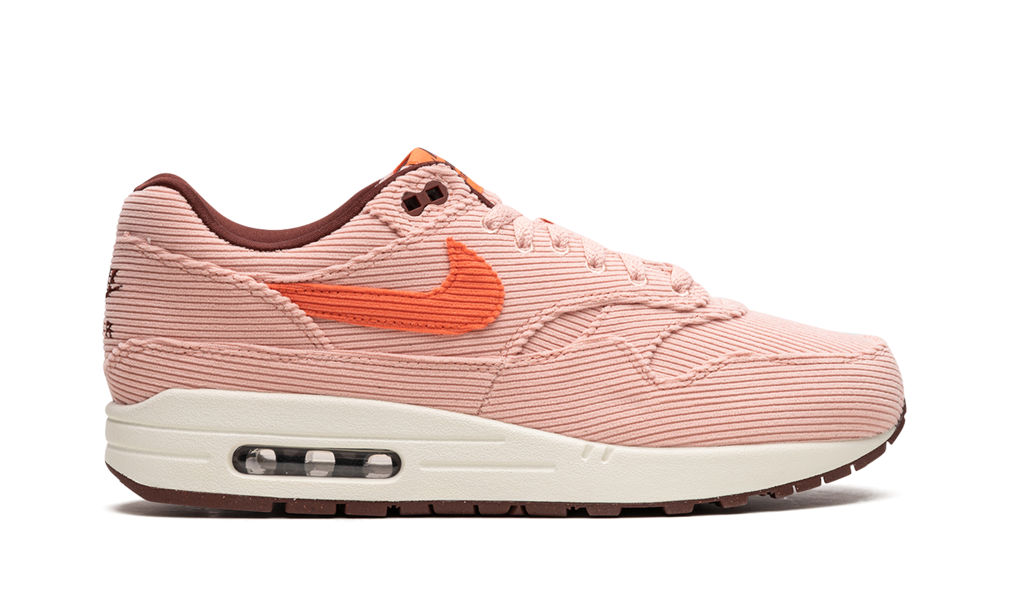 nike air max 1 prm corduroy coral stardust+FB8915-600+right view