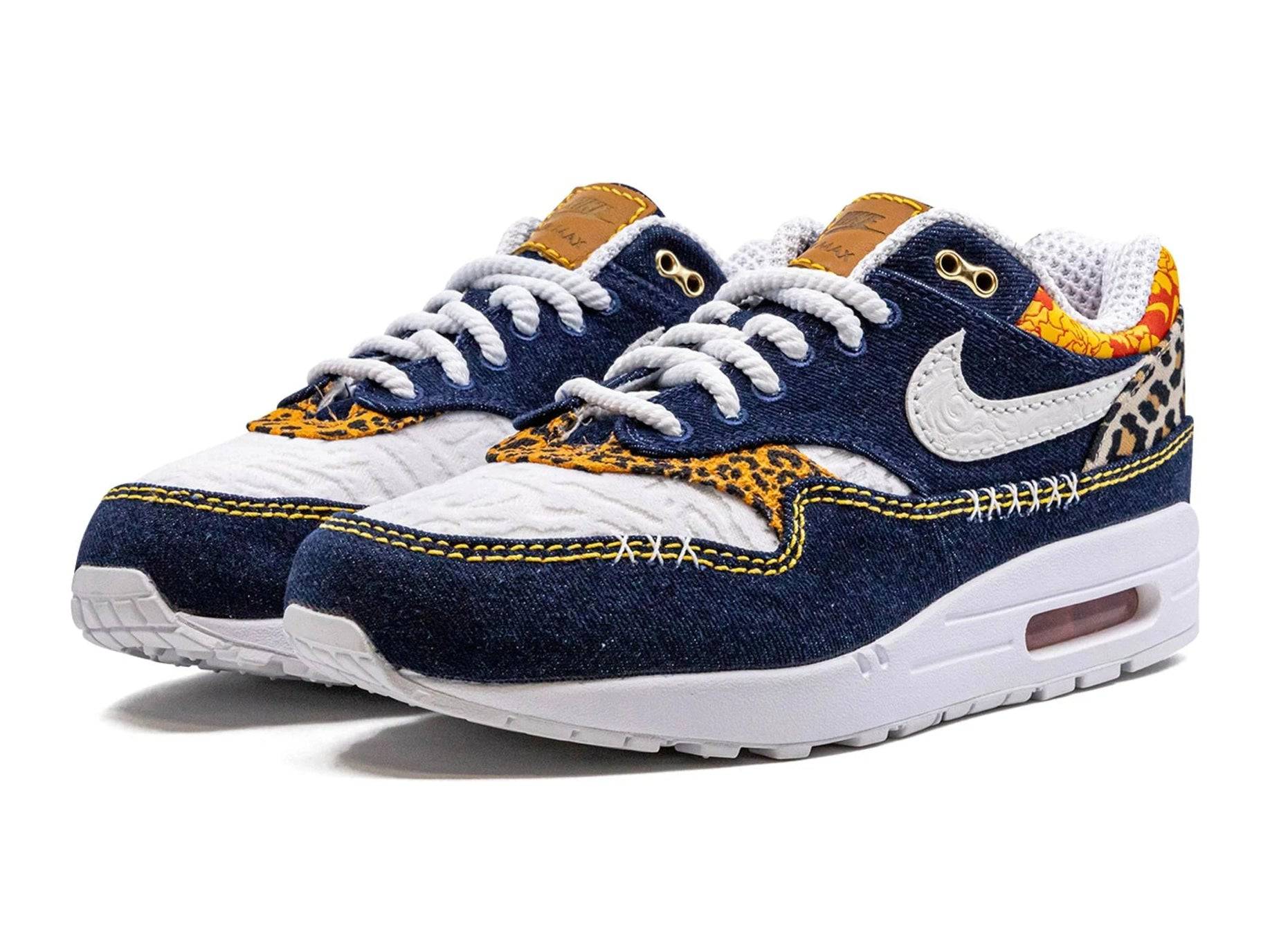 Nike Air Max 1 PRM Denim Leopard - Kyaro