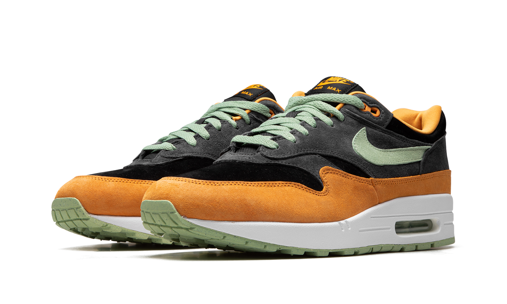 nike air max 1 prm duck honey dew+DZ0482-001+diagnol left view