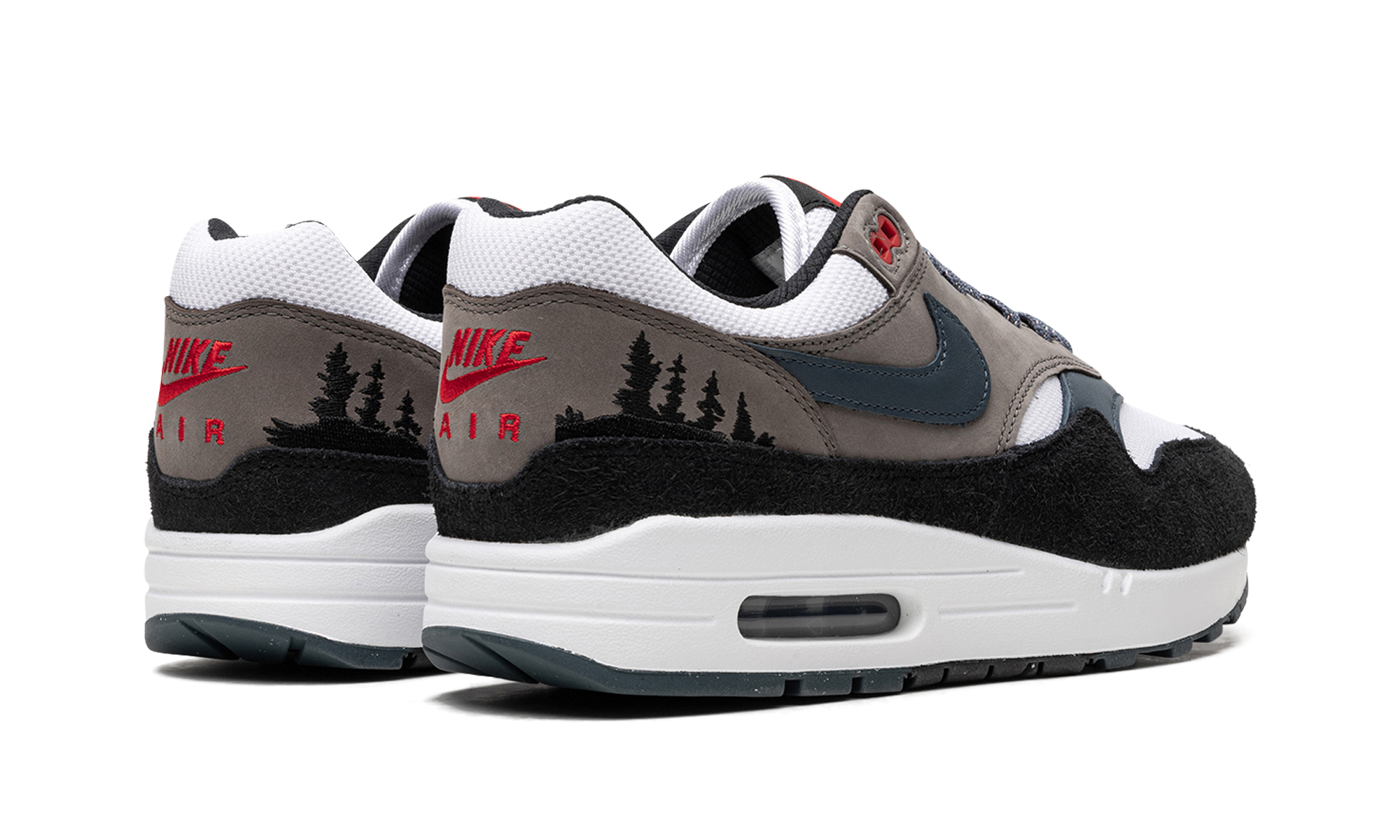 nike air max 1 prm escape treeline+FJ0698-100+diagnol right behind view