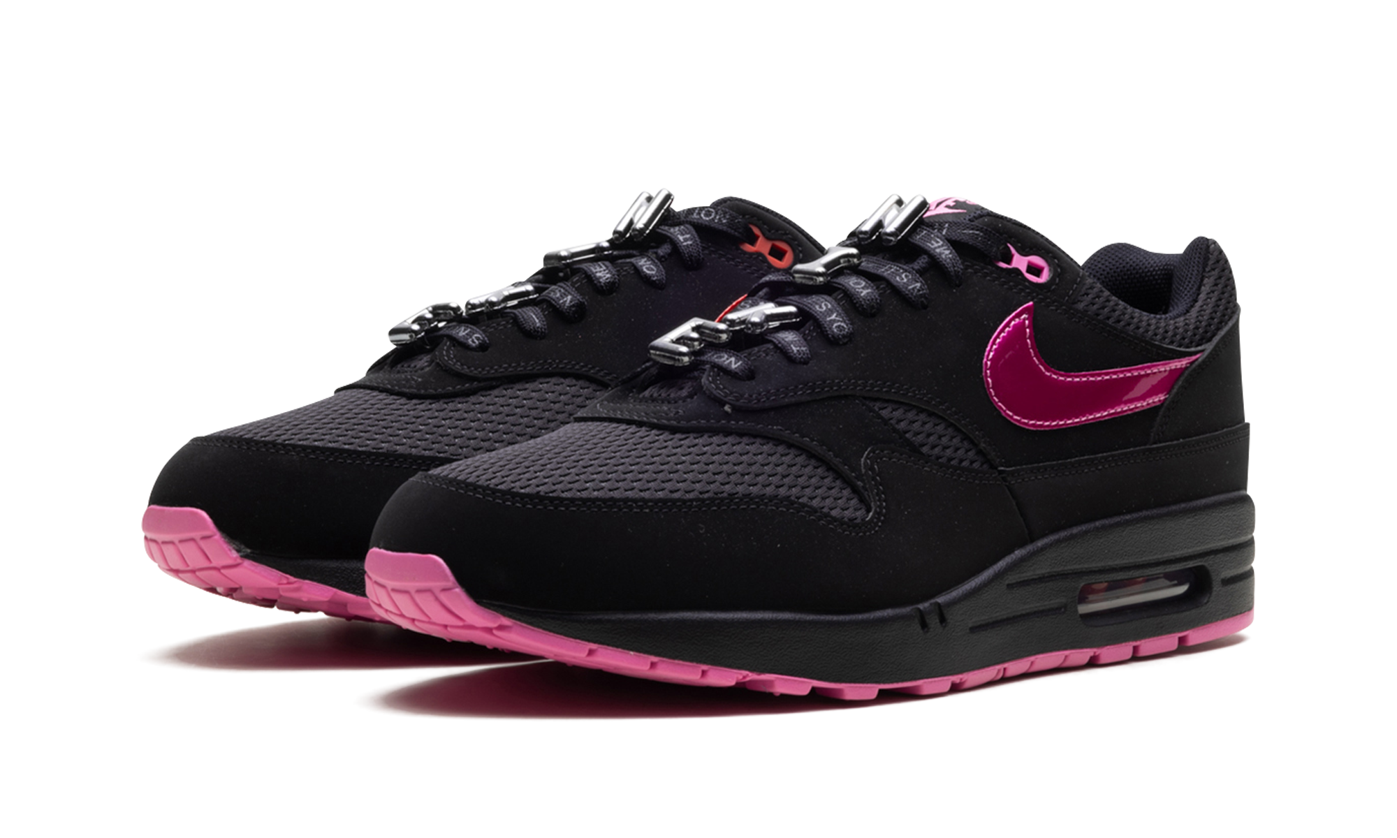 nike air max 1 prm valentines day black+HV2302-001+diagnol left view