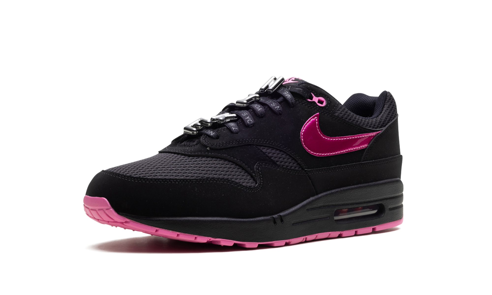 nike air max 1 prm valentines day black+HV2302-001+left diagnol single view