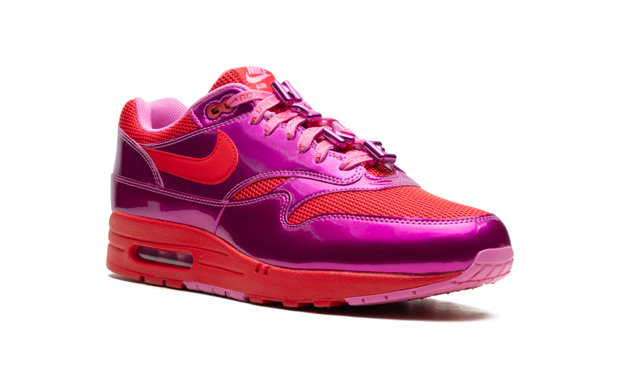 nike air max 1 prm valentines day playful pink+HV2301-600+diagnol right view