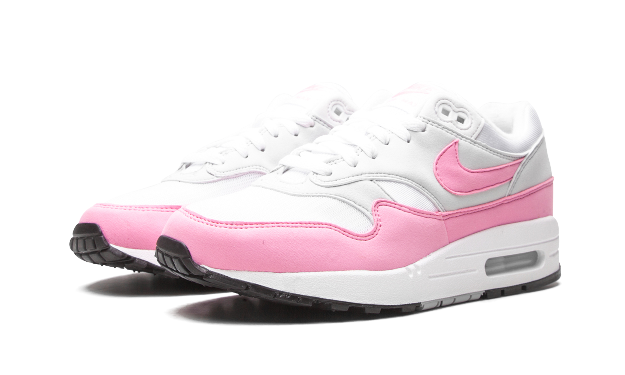 nike air max 1 psychic pink women s+BV1981-101+diagnol left view