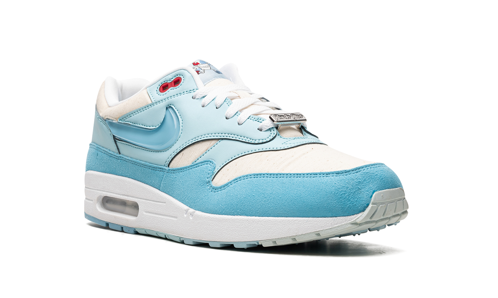 nike air max 1 puerto rico blue gale+FD6955-400+diagnol right view