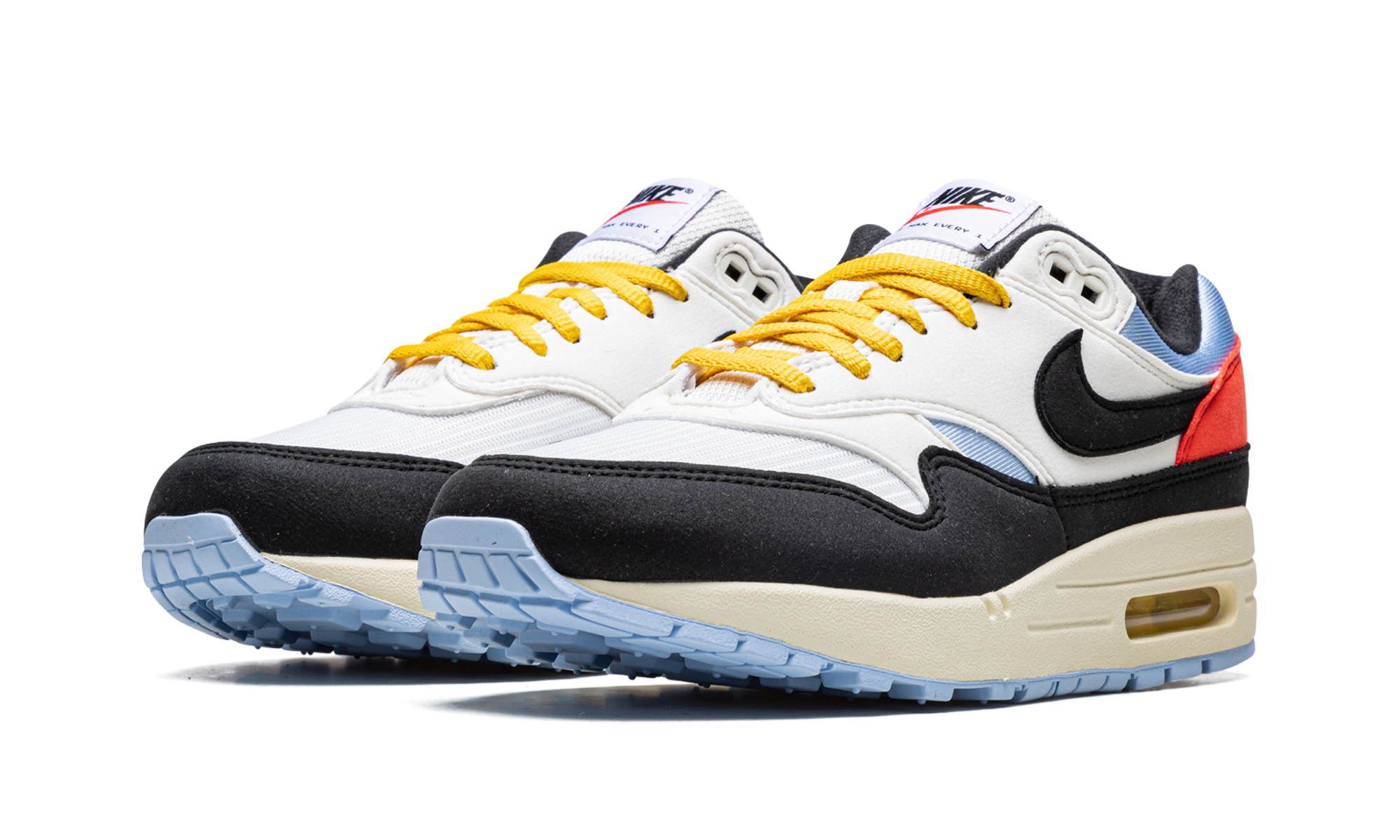 nike air max 1 sail royal tint women s+DV3351-100+diagnol left view
