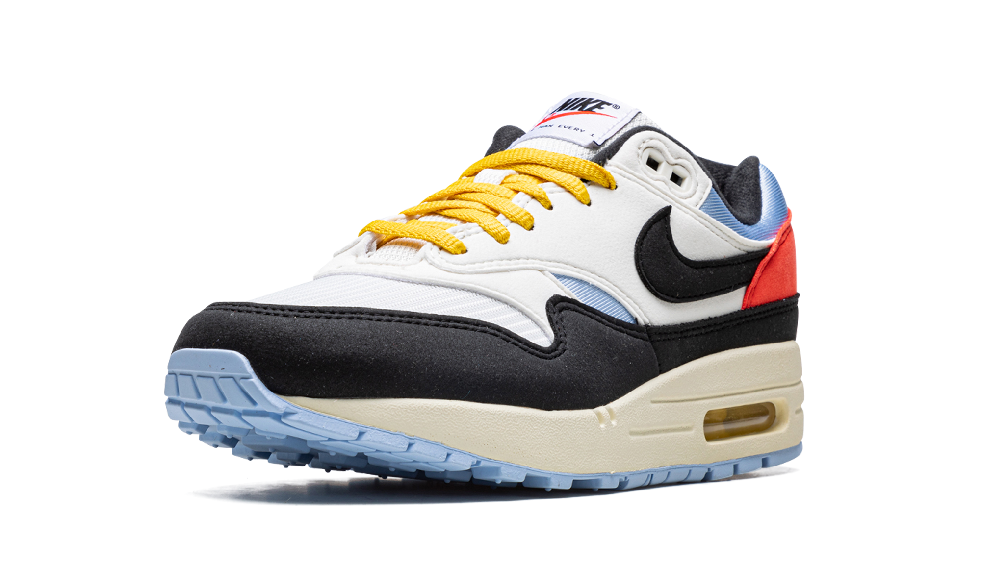 nike air max 1 sail royal tint women s+DV3351-100+left diagnol single view