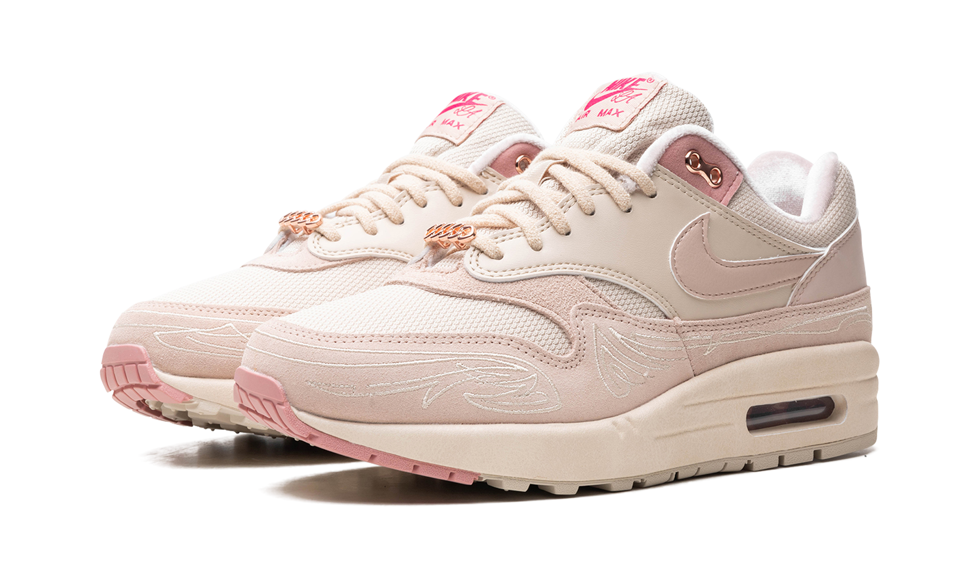 nike air max 1 serena williams design crew los angeles women s+FN6941-200+diagnol left view