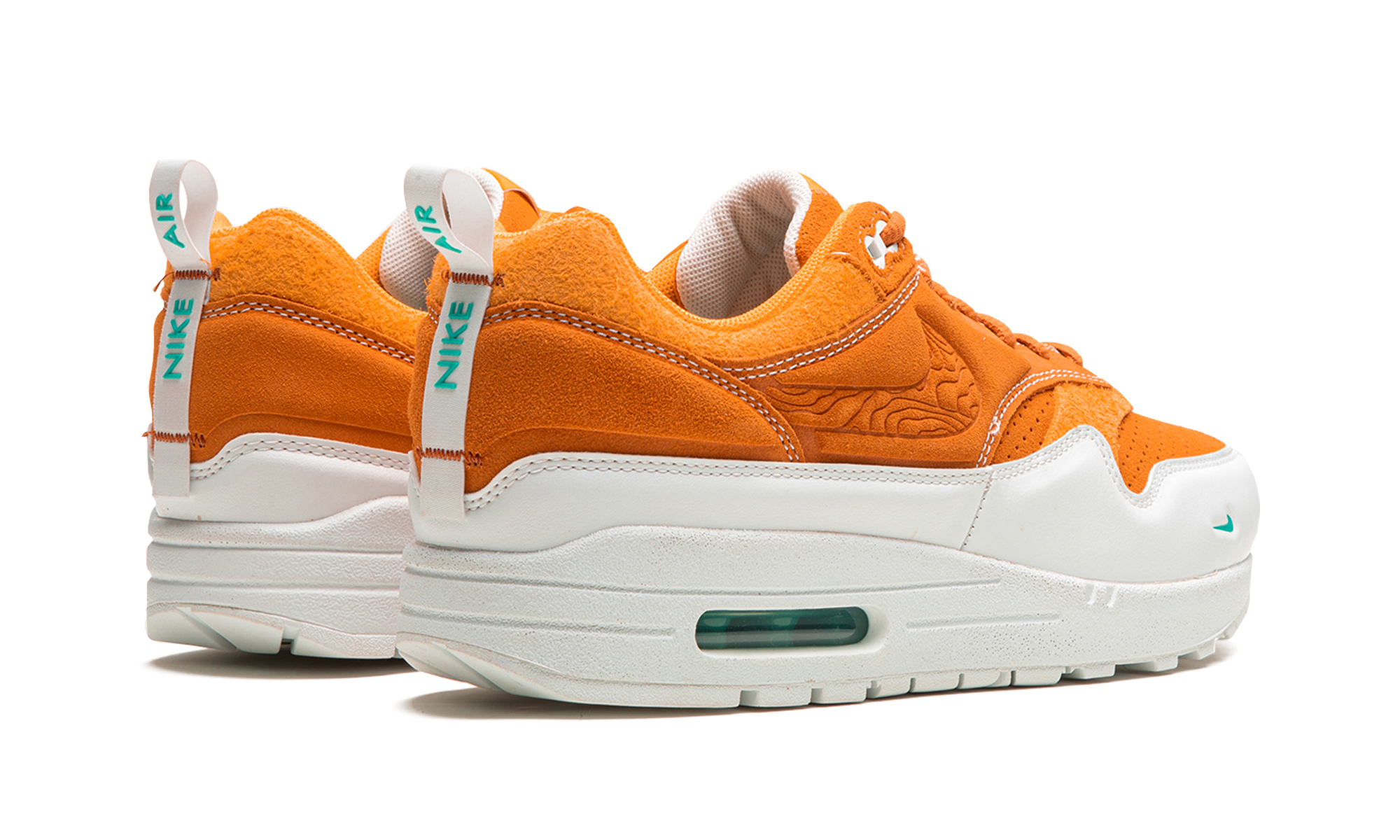 nike air max 1 serena williams design crew women s+FQ4298-800+diagnol right behind view