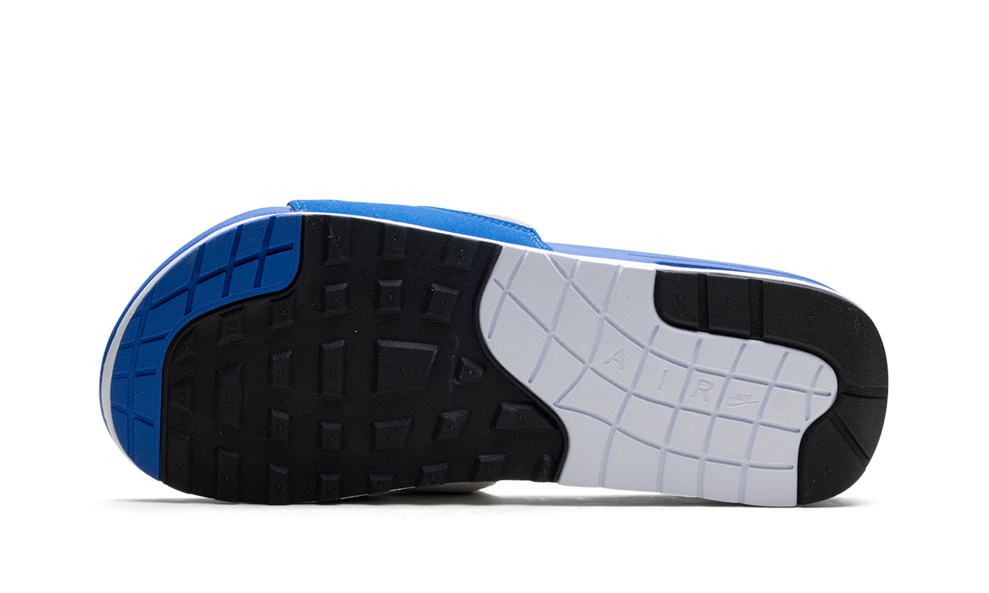 nike air max 1 slide royal+FJ4007-100+bottom view