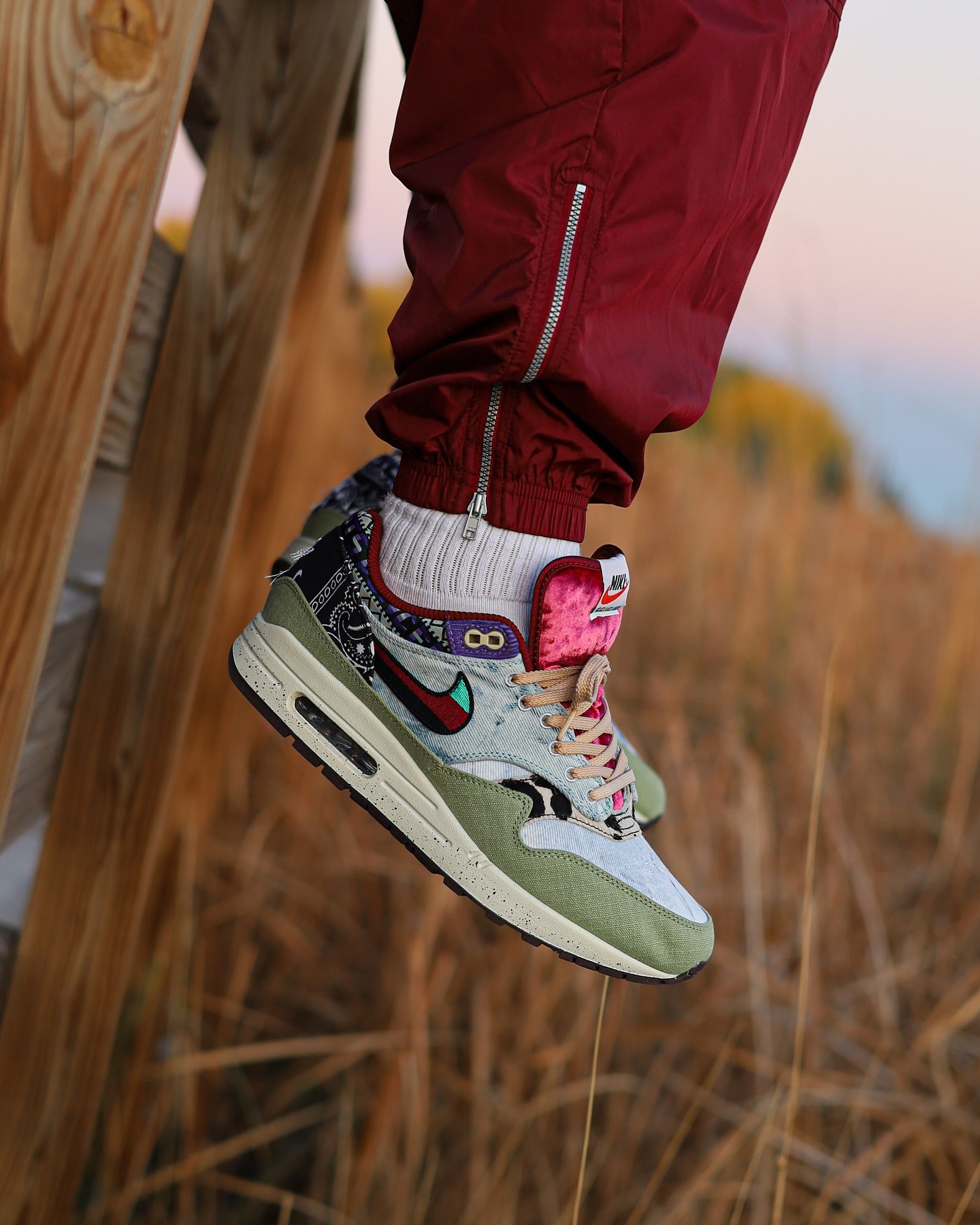 Nike Air Max 1 SP Concepts Mellow, Lifestyle View 1, SKU DN1803-300