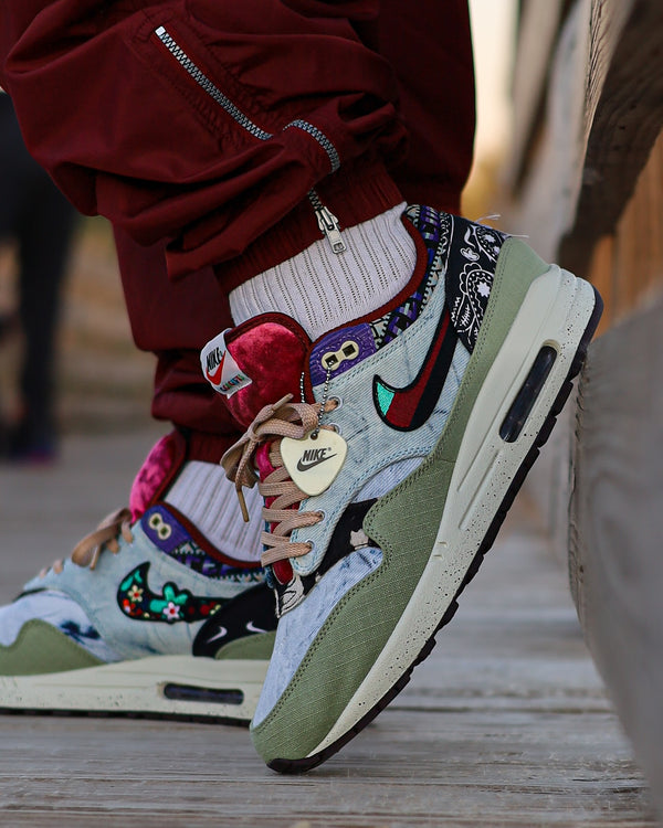 Nike Air Max 1 SP Concepts Mellow, Lifestyle View 3, SKU DN1803-300