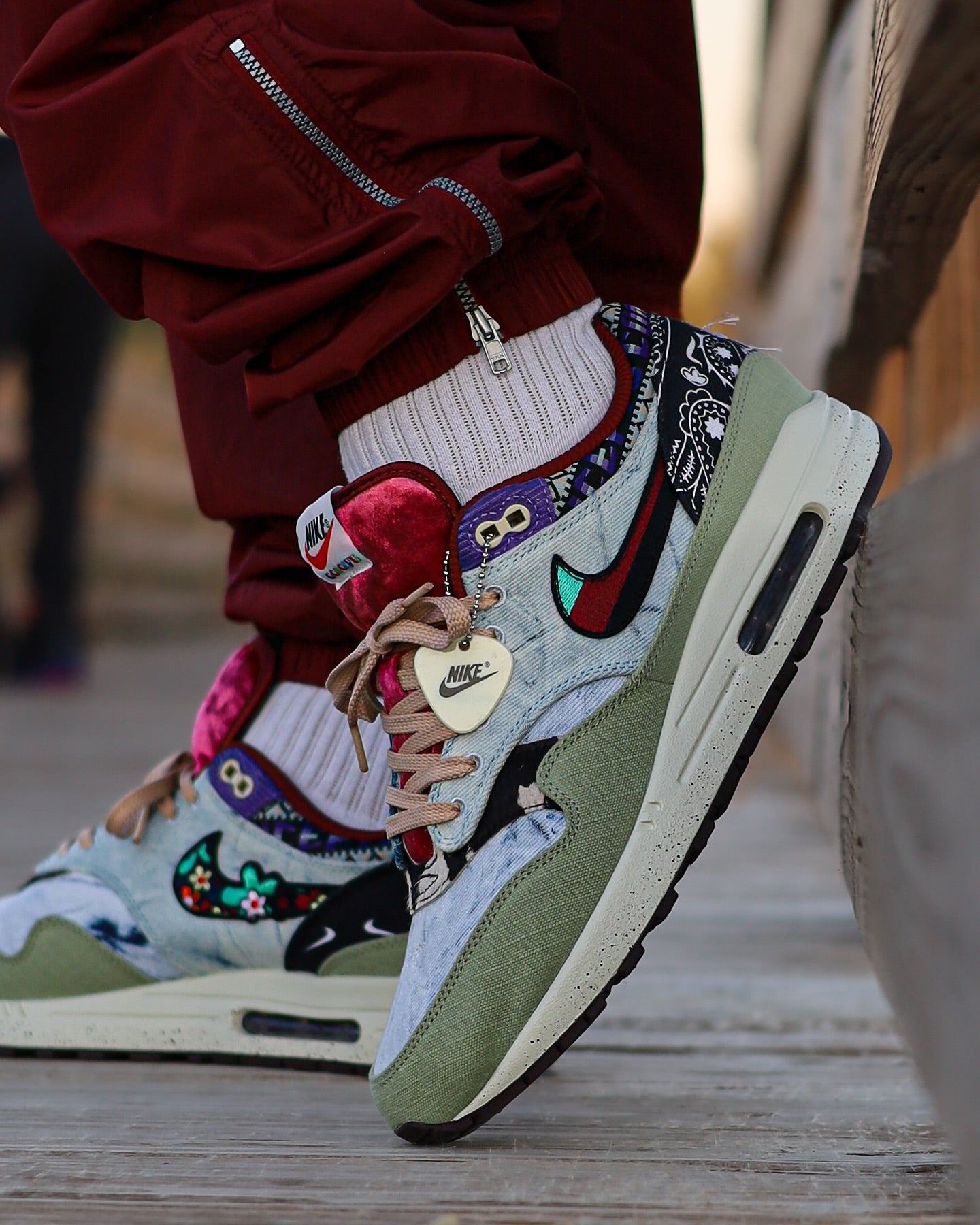 Nike Air Max 1 SP Concepts Mellow, Lifestyle View 3, SKU DN1803-300