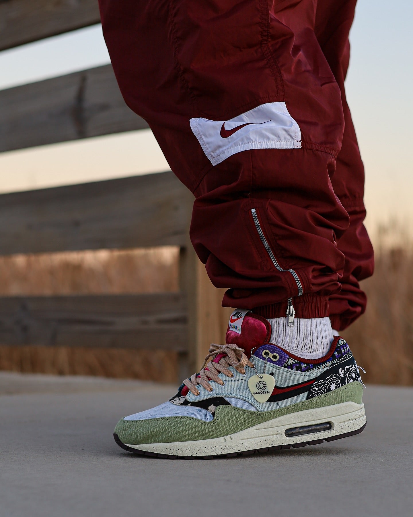 Nike Air Max 1 SP Concepts Mellow, Lifestyle View 5, SKU DN1803-300
