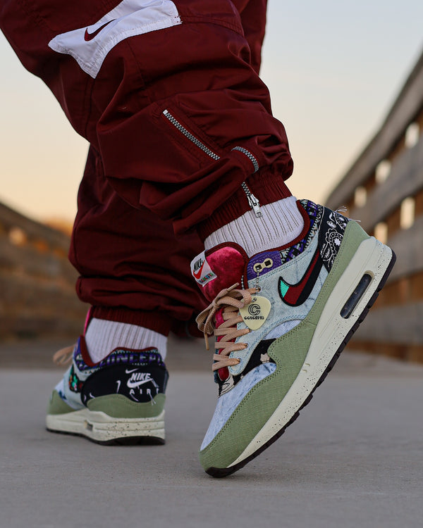 Nike Air Max 1 SP Concepts Mellow, Lifestyle View 6, SKU DN1803-300
