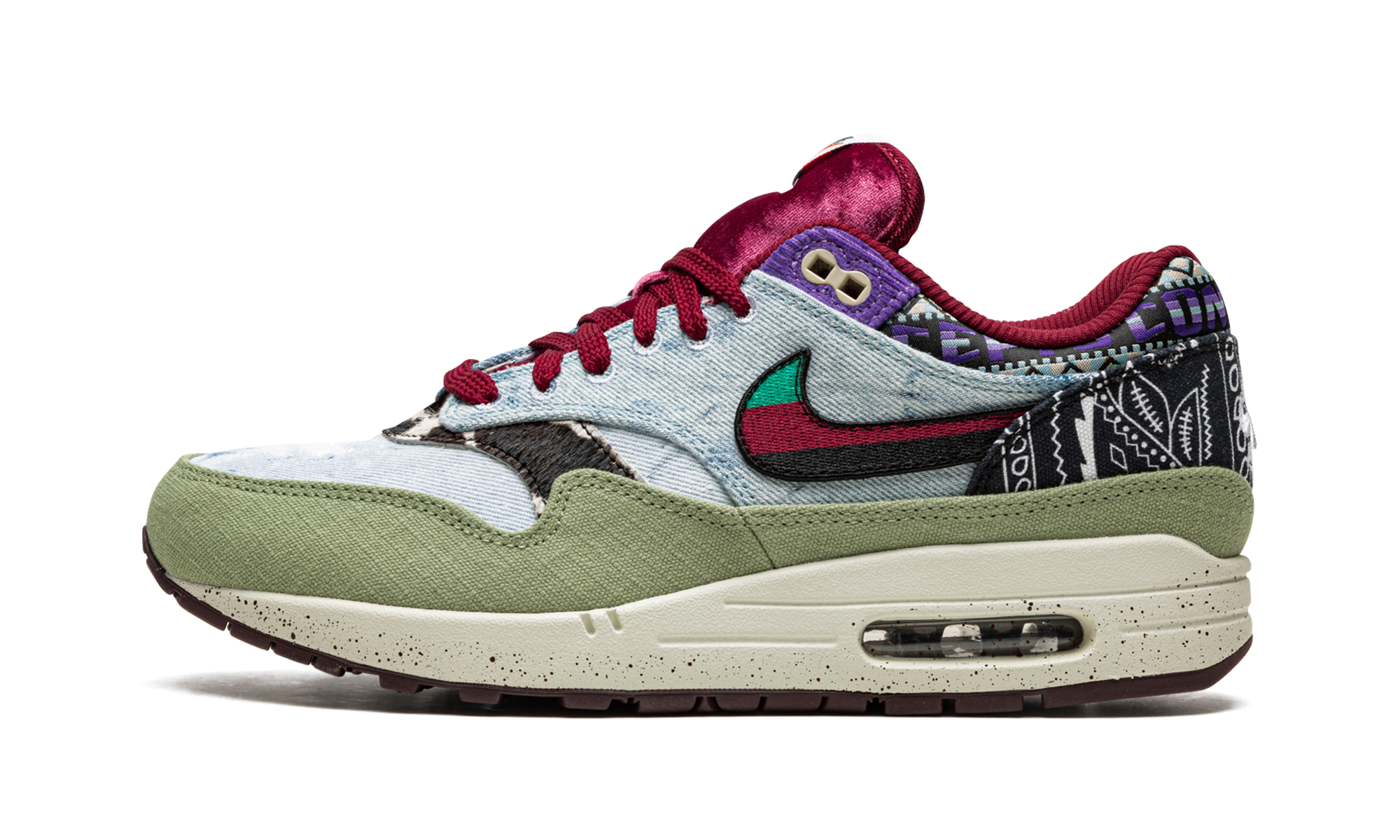 nike air max 1 sp concepts mellow+DN1803-300+diagnol right view 2