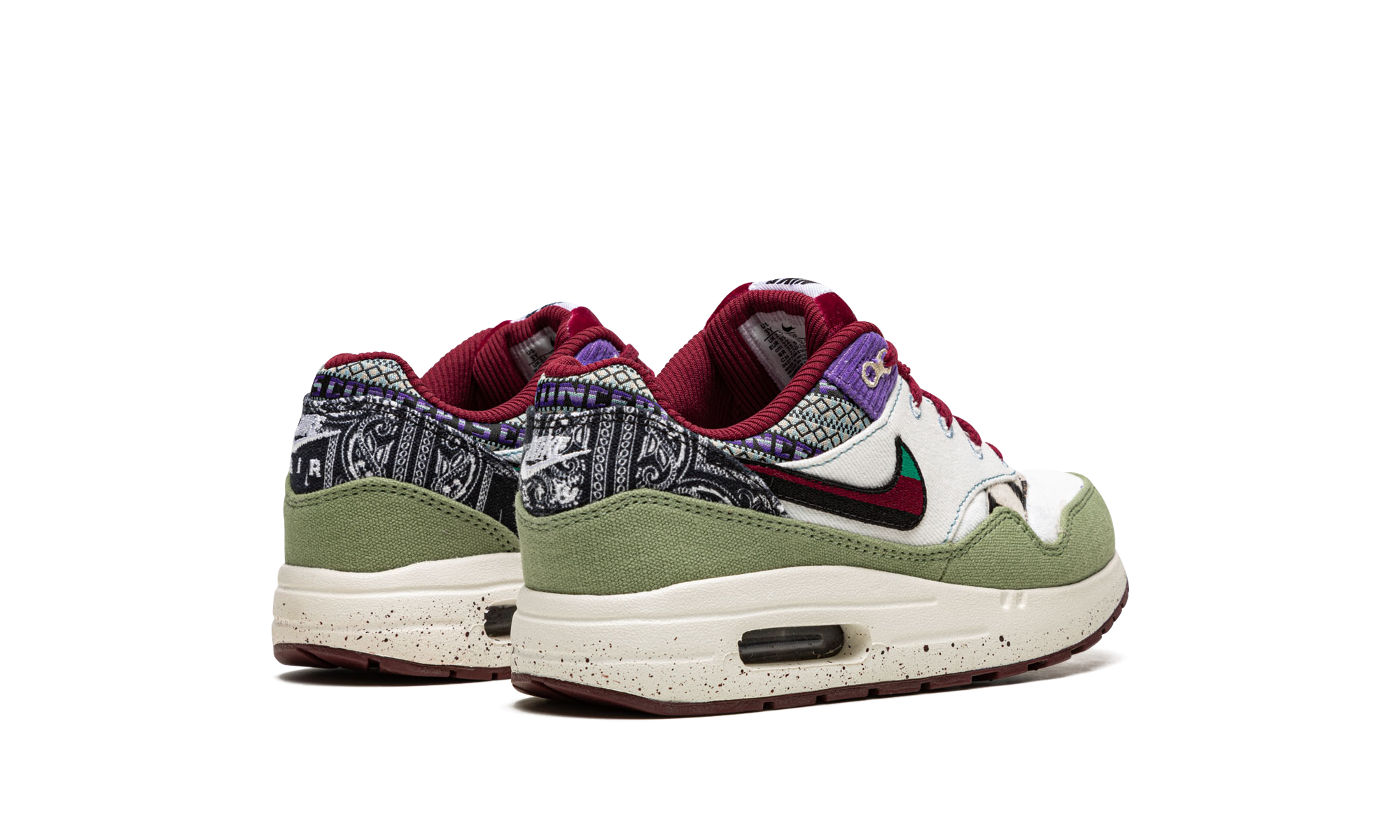 nike air max 1 sp concepts mellow ps+DR2362-300+diagnol right behind view