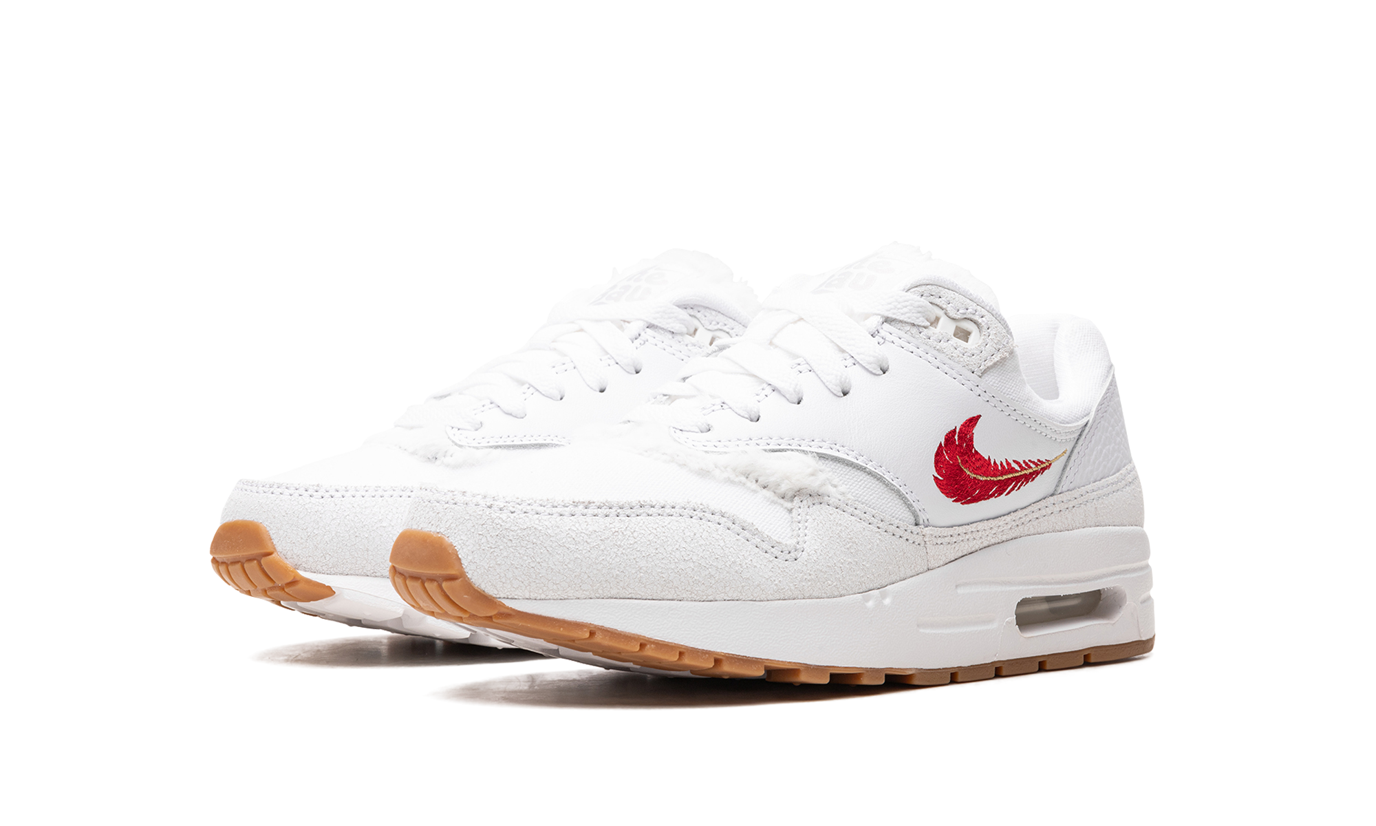 nike air max 1 the bay gs+FJ4628-100+diagnol left view