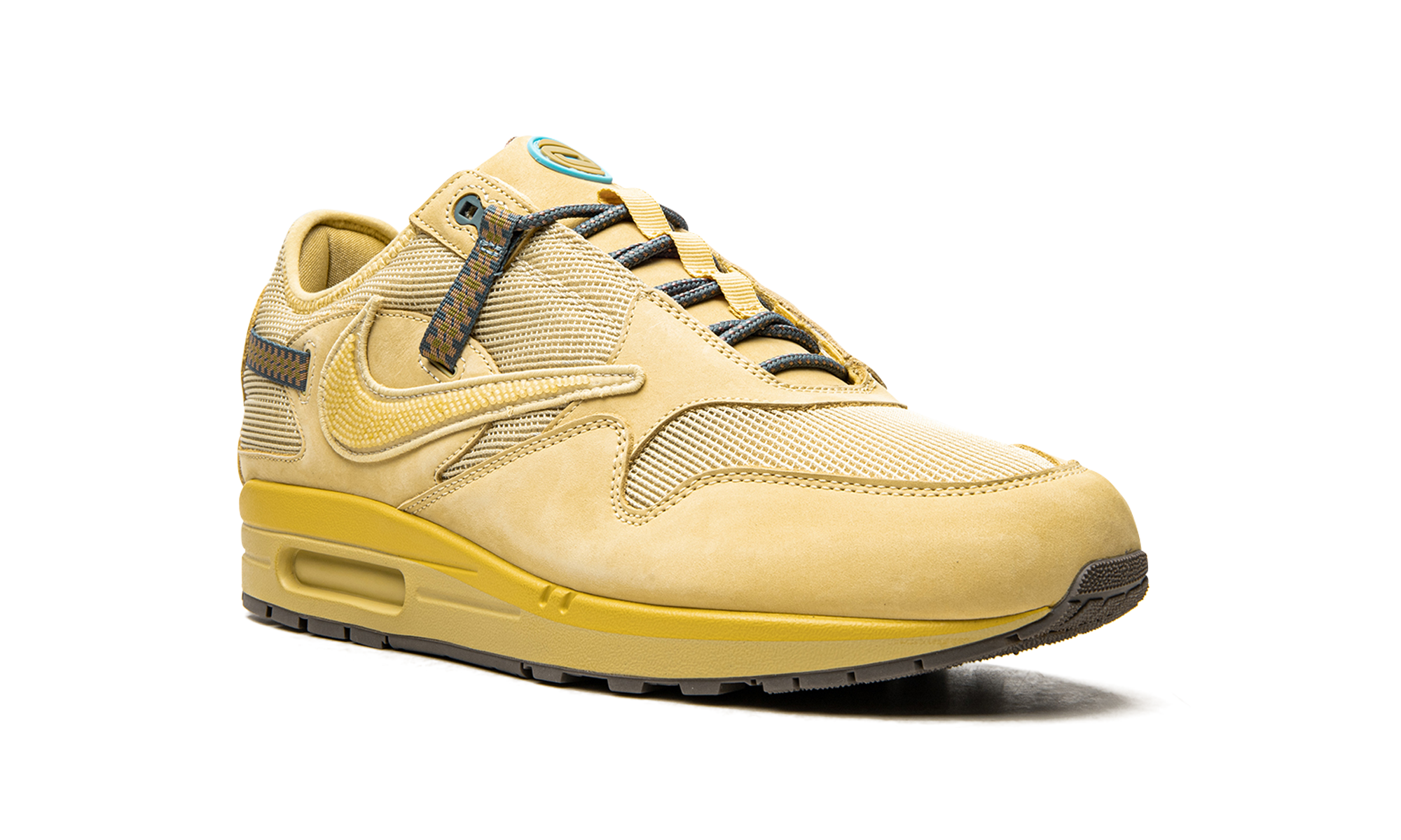 nike air max 1 travis scott cactus jack saturn gold+DO9392-700+diagnol right view