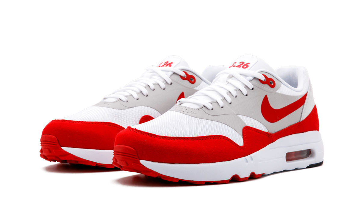 nike air max 1 ultra air max day red 2017+908091-100+diagnol left view